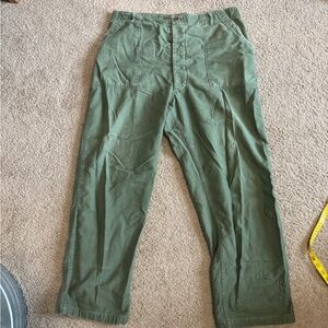 Vintage Military fatigues OG 107